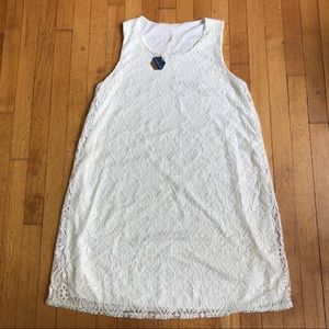 NWT Pinkblush Ivory Lace Dress